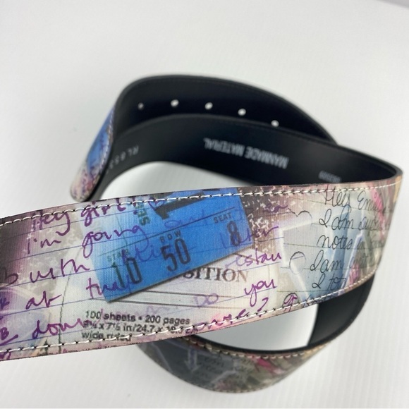 Vintage Y2K Lentricular Hologram Belt 38 inches - Picture 6 of 8